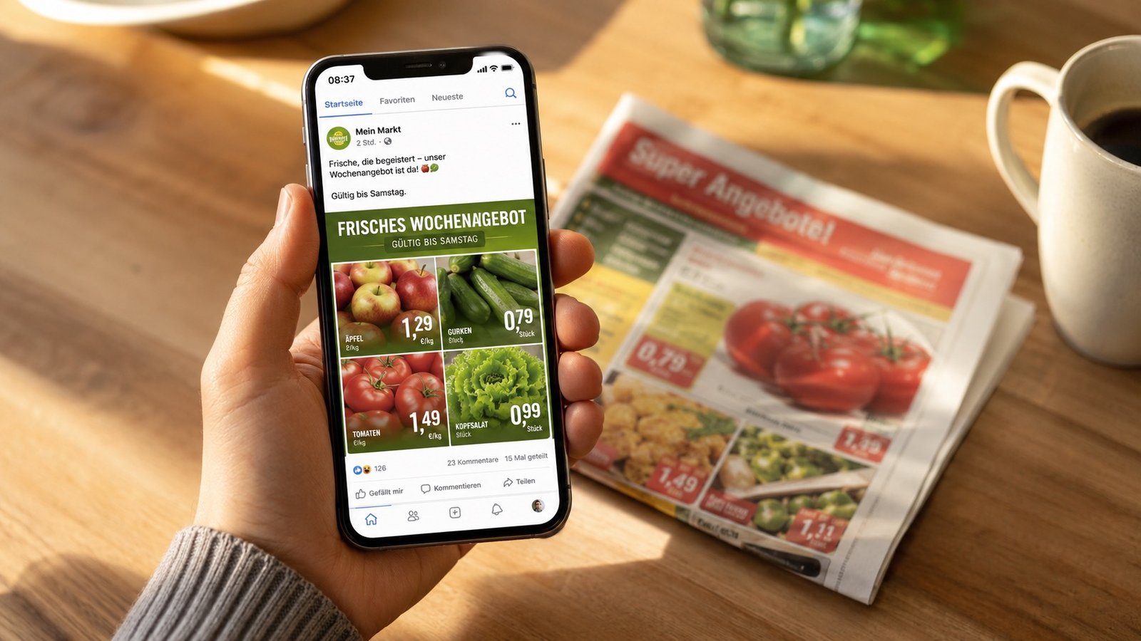 Digitalisierung des Prospekts als Supermarkt: Was den Handzettel wirklich ersetzt