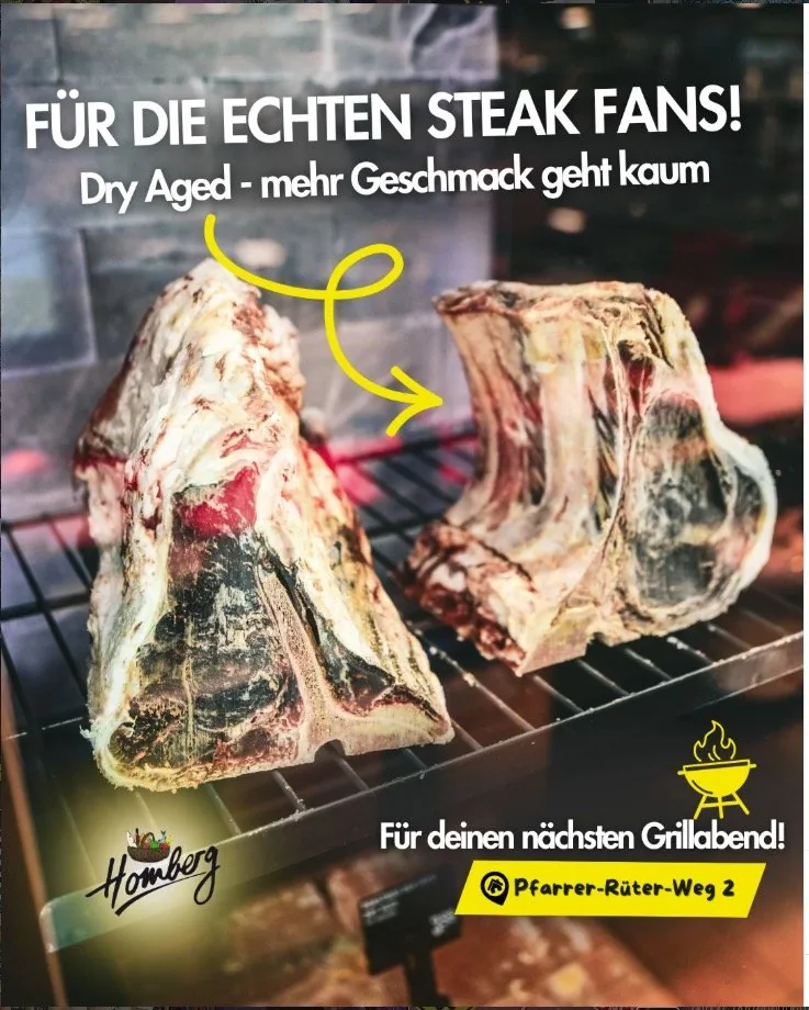 Beitrag: REWE Homberg – Dry Aged für Steak-Fans
