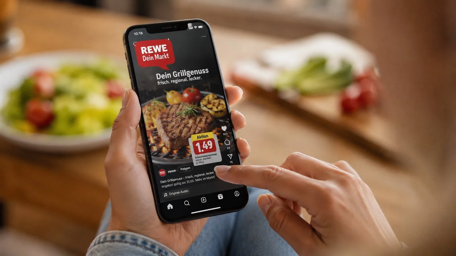 Social Media als REWE-Markt: Warum der digitale Prospekt Impulse braucht